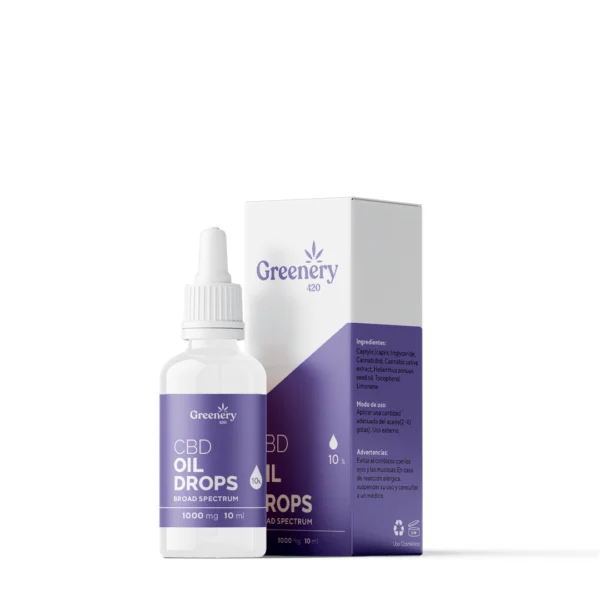 Aceite de CBD 10% Broad Spectrum