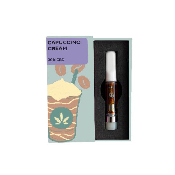 Cartucho para vaper CBD 30% Cappuccino
